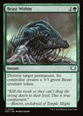 Beast Within – Uncommon Magic: The Gathering card from Edge of Eternities Commander (#93)