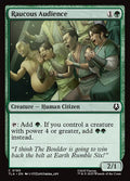 Raucous Audience – Common Magic: The Gathering card from Avatar: The Last Airbender (#190)