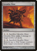 Gremlin Mine – Common Magic: The Gathering card from New Phyrexia (#136)
