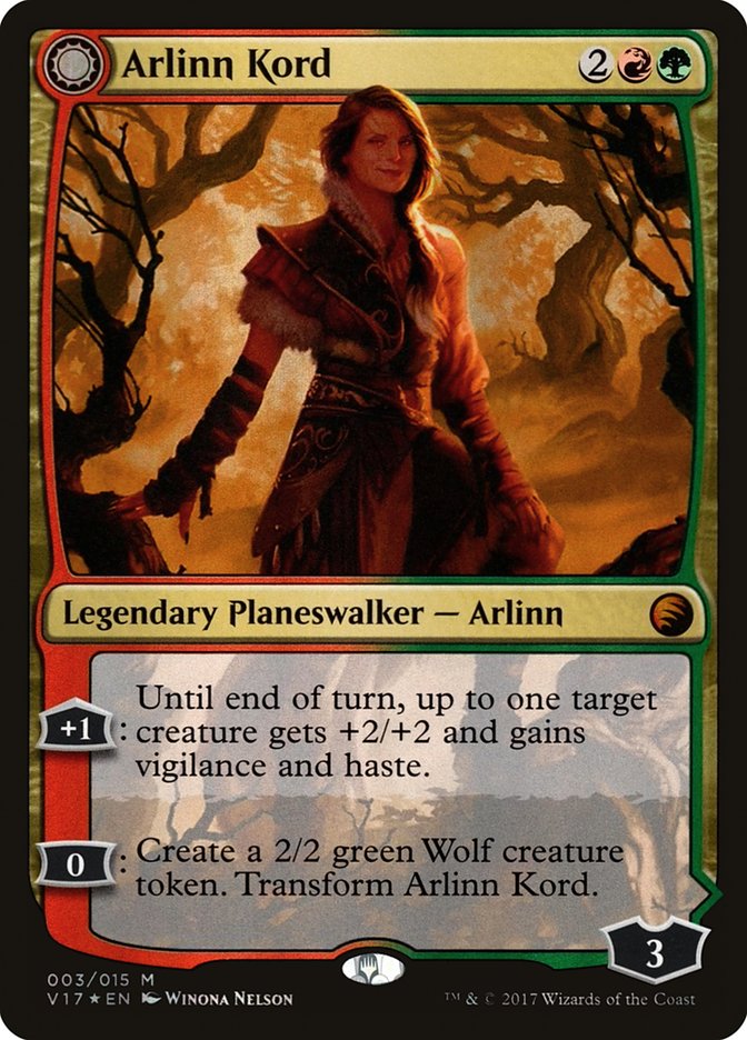 Arlinn Kord // Arlinn, Embraced by the Moon – Mythic Magic: The Gathering card from From the Vault: Transform (#3)