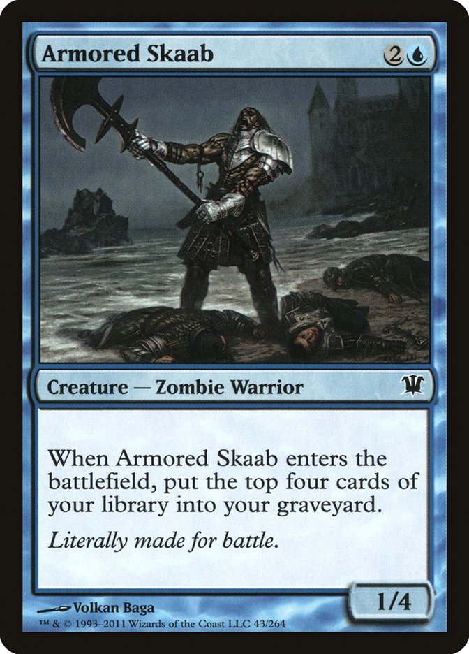Armored Skaab – Common Magic: The Gathering card from Innistrad (#43)