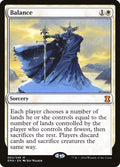 Balance – Mythic Magic: The Gathering card from Eternal Masters (#2)