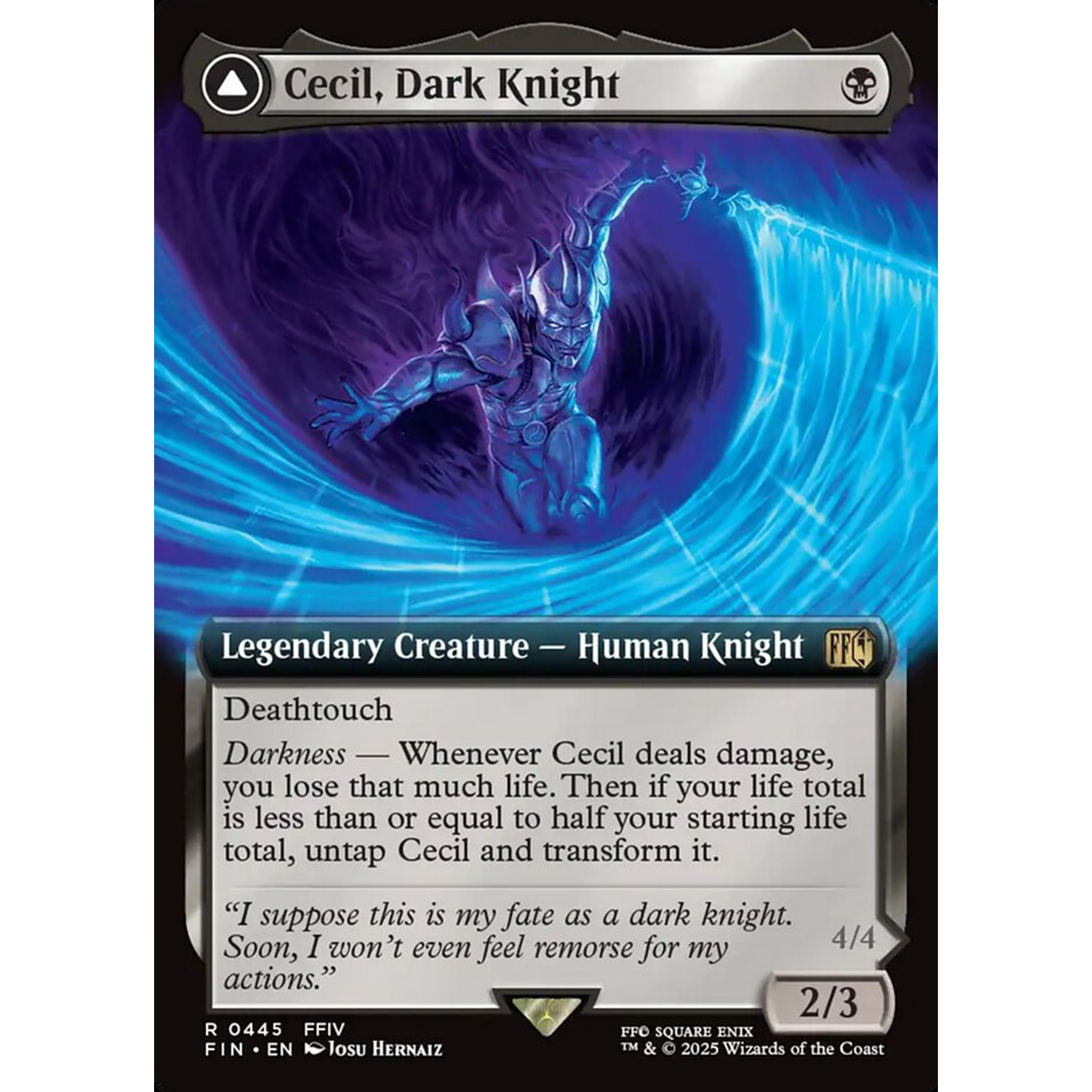 Cecil, Dark Knight // Cecil, Redeemed Paladin (FIN 445) — Moore Collectables UK