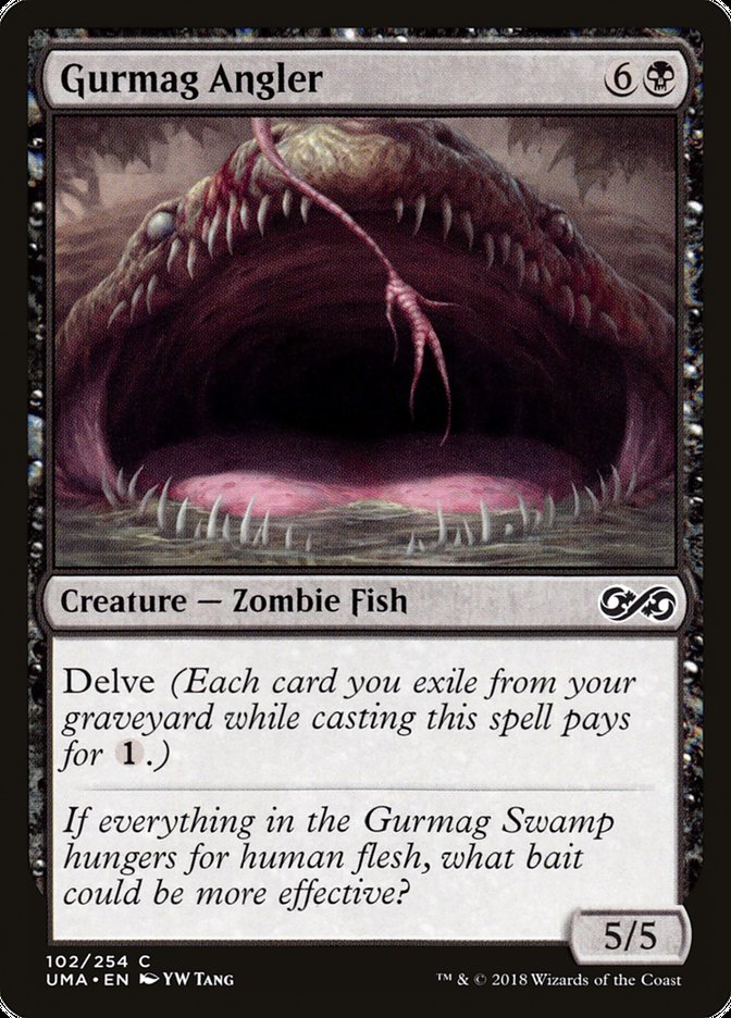 Gurmag Angler – Common Magic: The Gathering card from Ultimate Masters (#102)