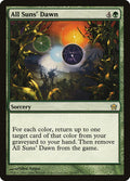 All Suns' Dawn – Rare Magic: The Gathering card from Fifth Dawn (#81)