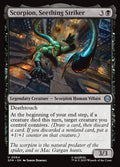 Scorpion, Seething Striker – Uncommon Magic: The Gathering card from Marvel's Spider-Man (#64)