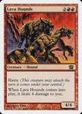 Lava Hounds – Rare Magic: The Gathering card from Eighth Edition (#198)