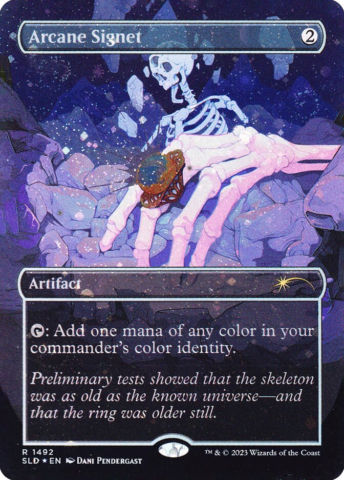 Arcane Signet – Rare Magic: The Gathering card from Secret Lair Drop (#1492★)