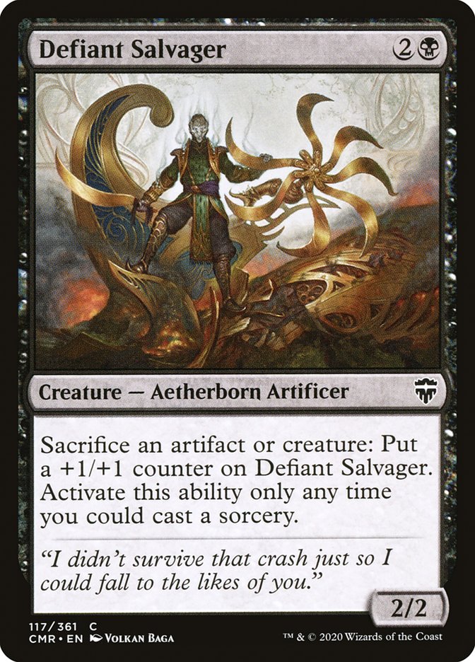 Defiant Salvager – Common Magic: The Gathering card from Commander Legends (#117)