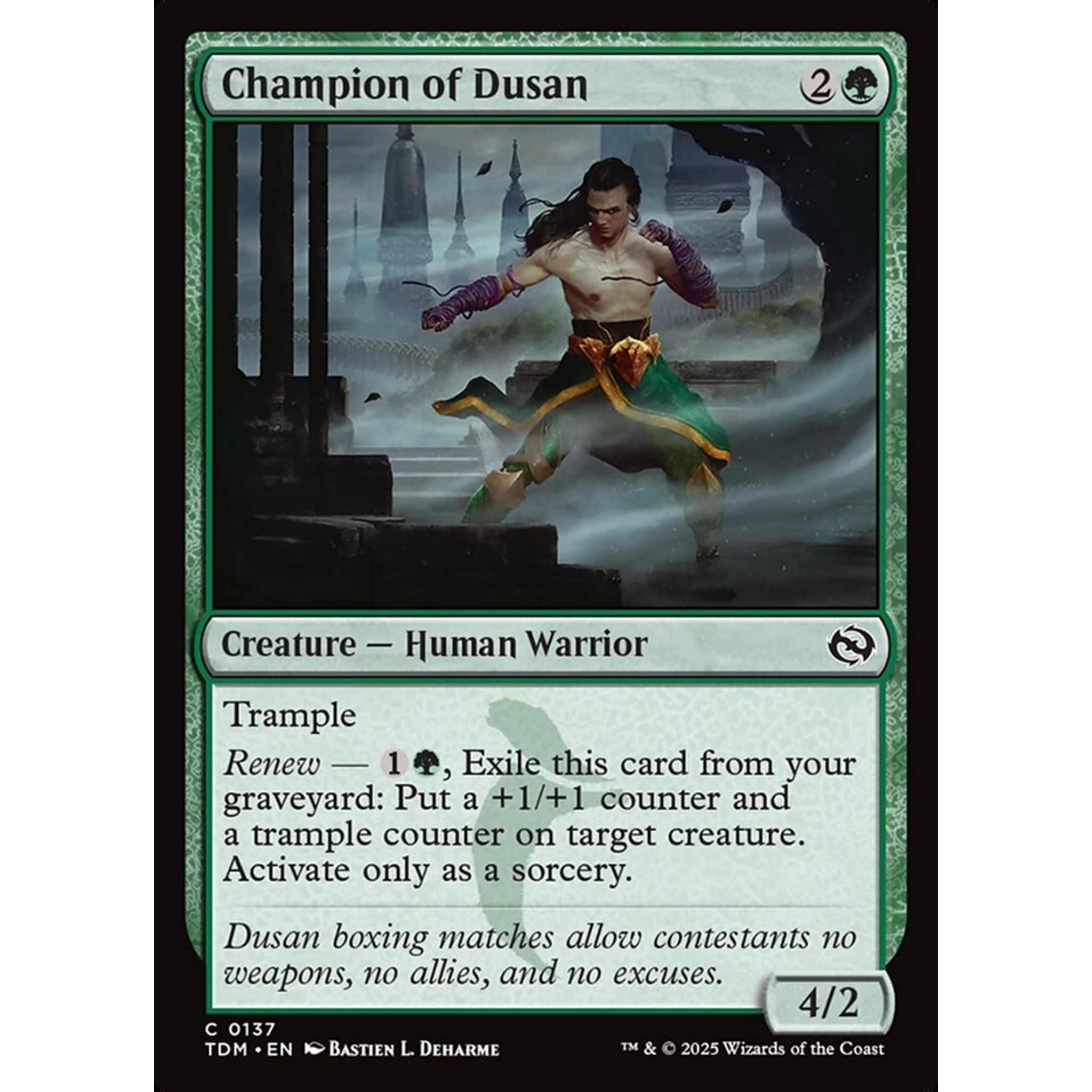 Champion of Dusan (TDM 137) — Moore Collectables UK