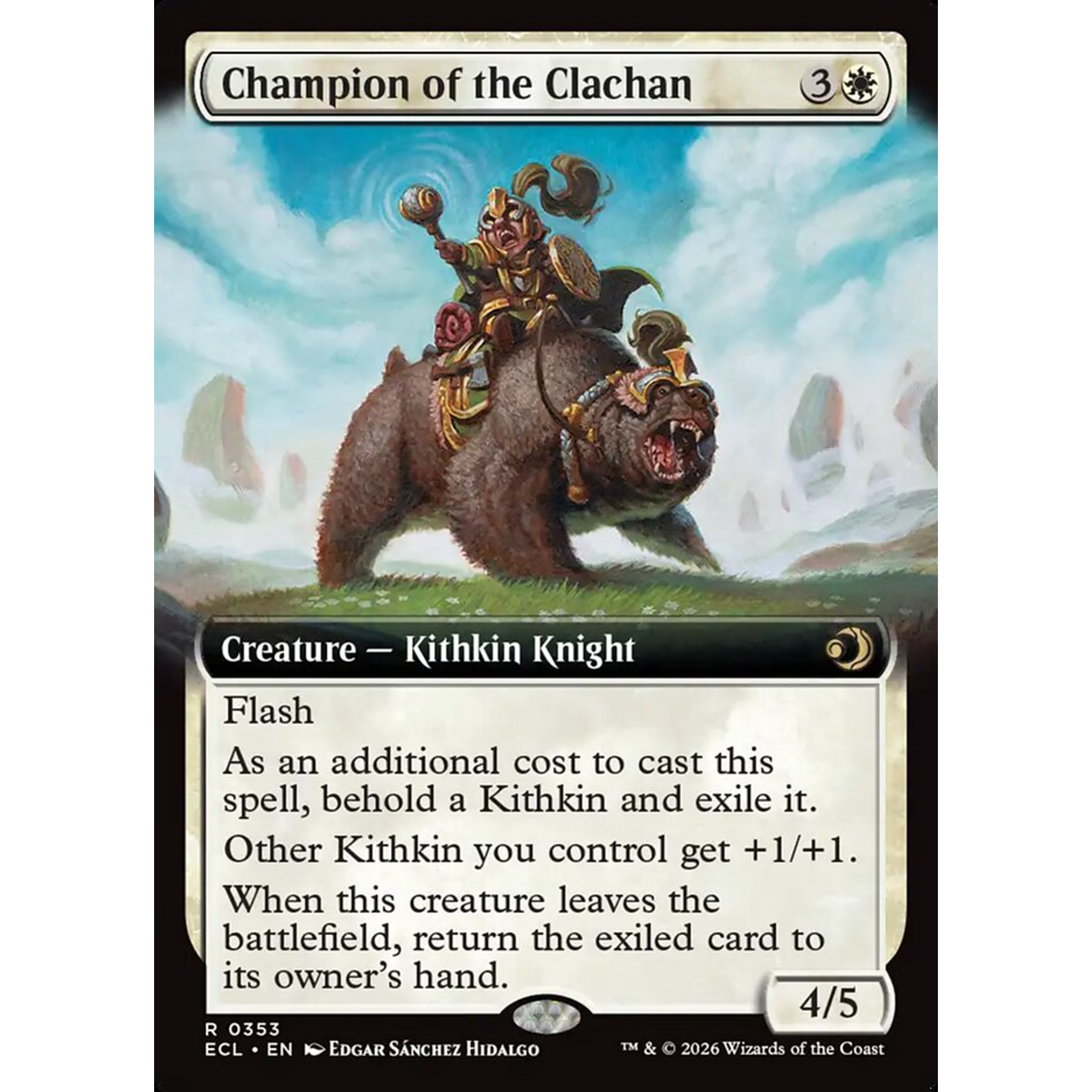 Champion of the Clachan (ECL 353) — Moore Collectables UK