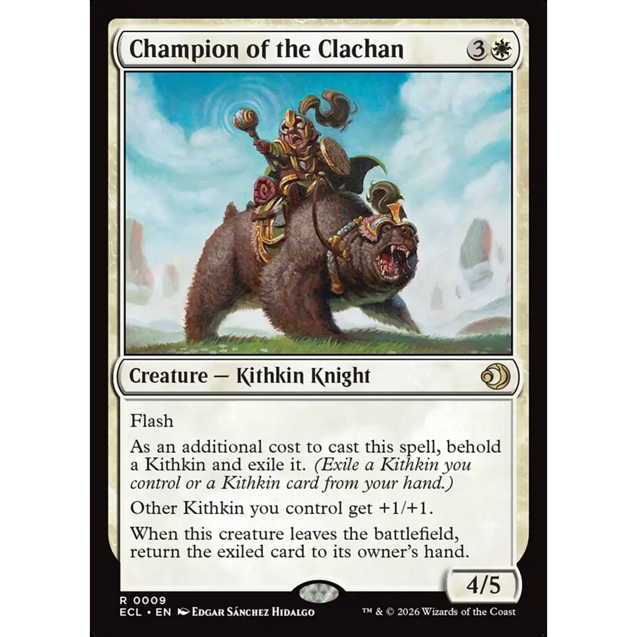 Champion of the Clachan (ECL 9) — Moore Collectables UK