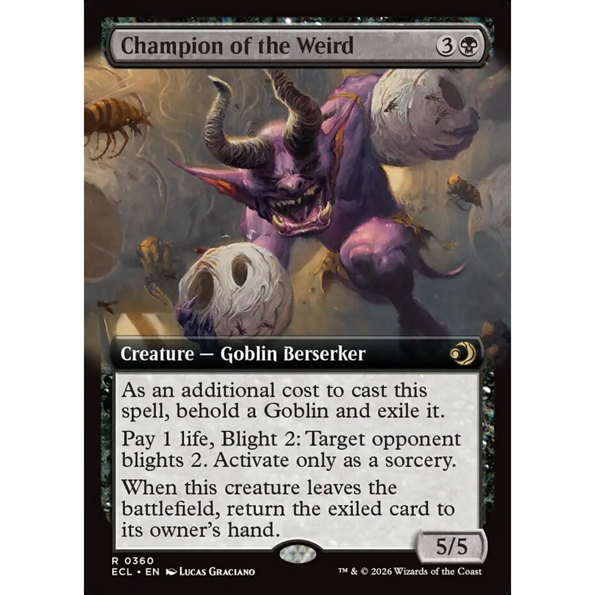 Champion of the Weird (ECL 360) — Moore Collectables UK