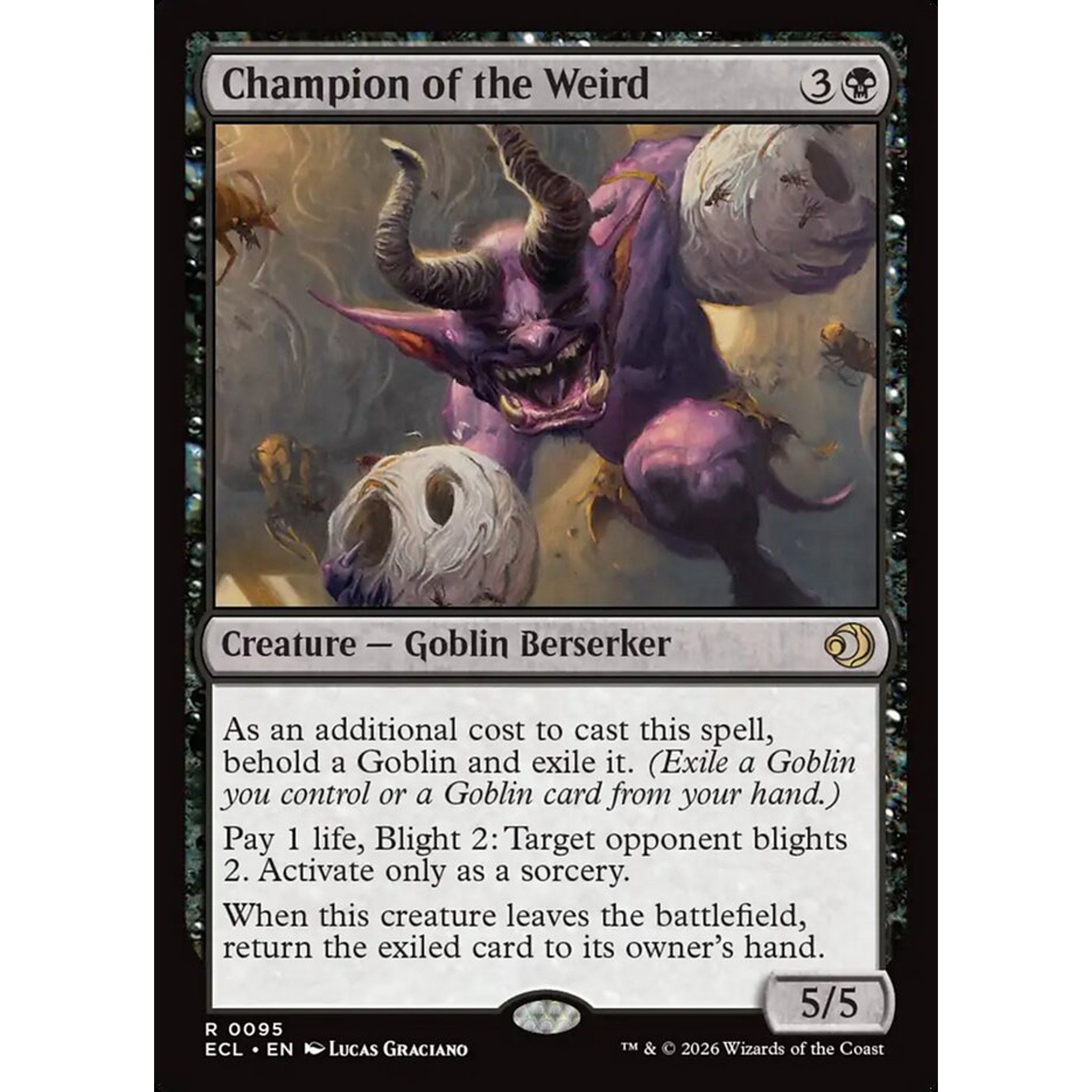 Champion of the Weird (ECL 95) — Moore Collectables UK