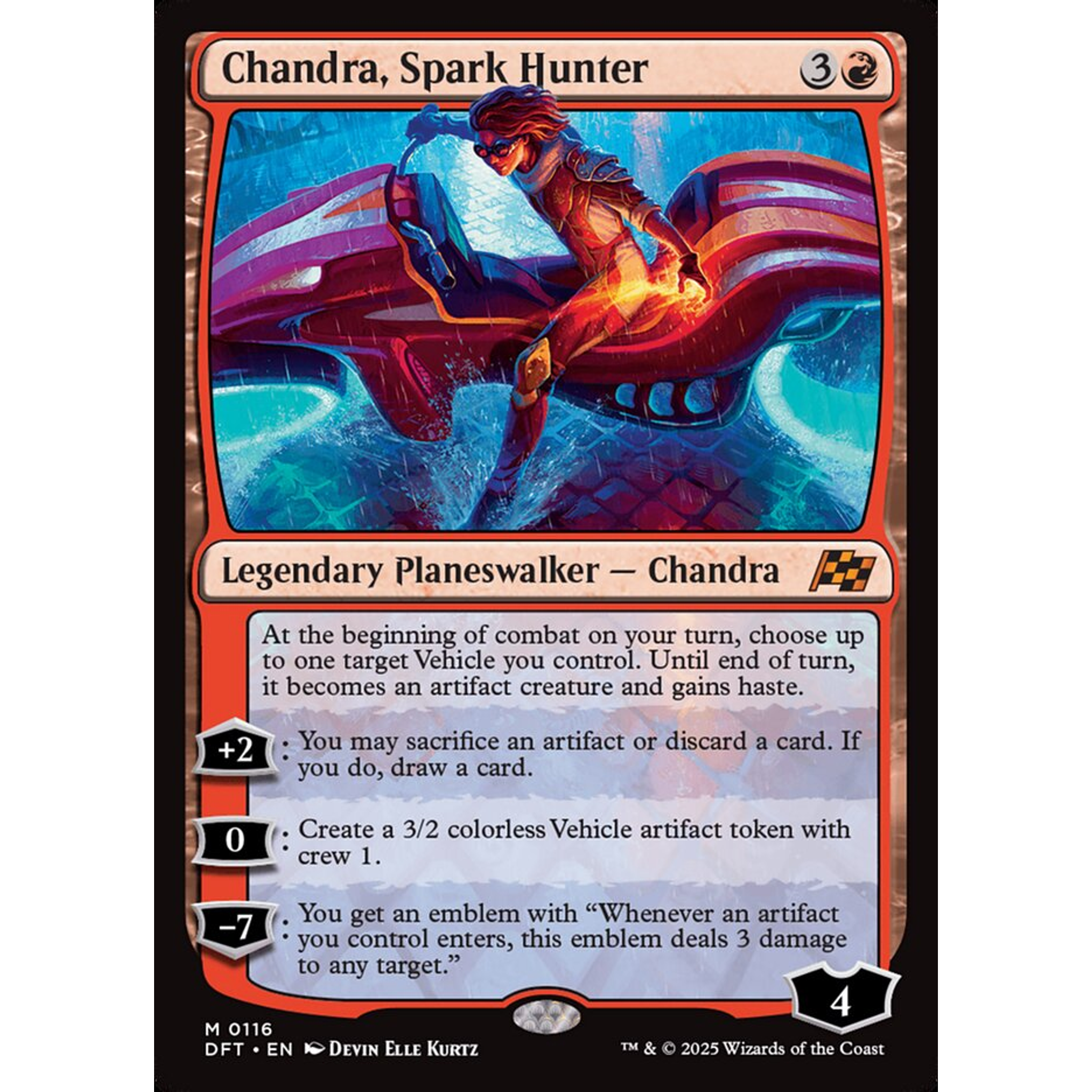Chandra, Spark Hunter (DFT 116) — Moore Collectables UK