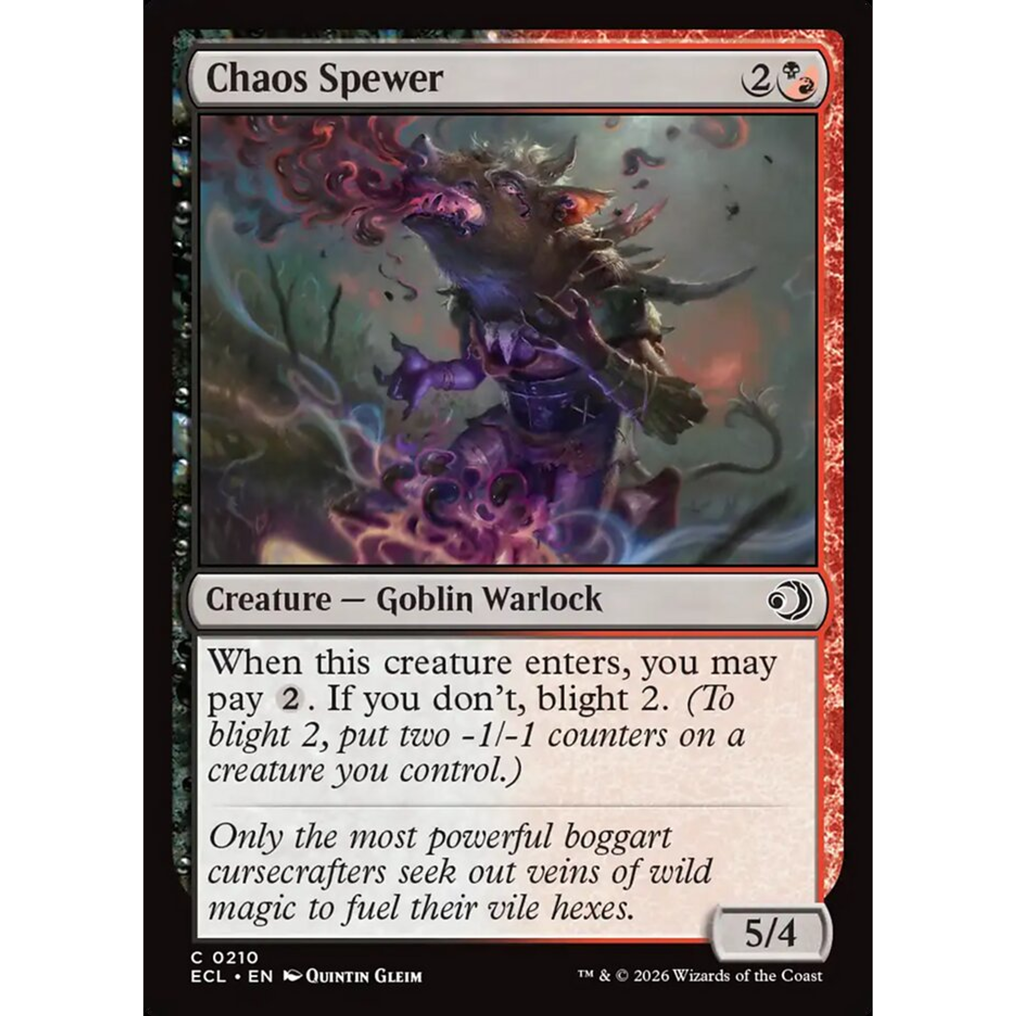 Chaos Spewer (ECL 210) — Moore Collectables UK