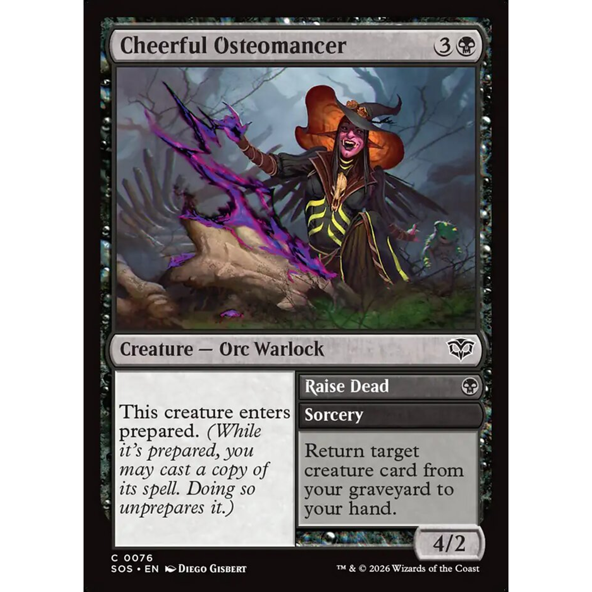 Cheerful Osteomancer // Raise Dead (SOS 76) — Moore Collectables UK