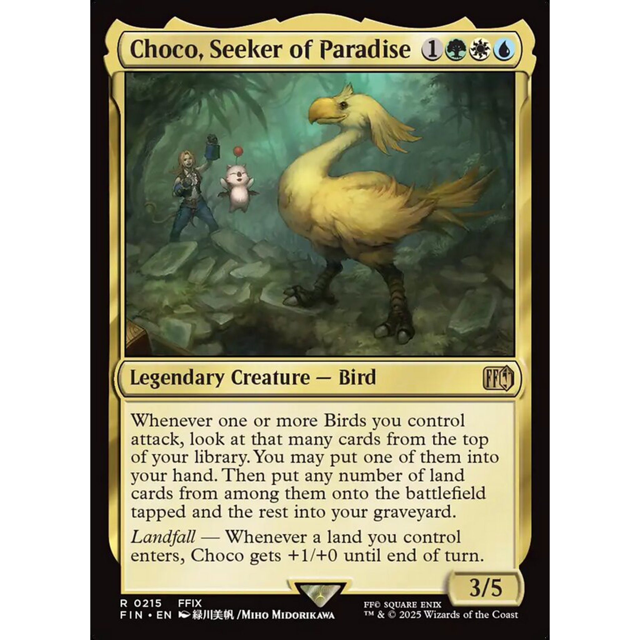 Choco, Seeker of Paradise (FIN 215) — Moore Collectables UK