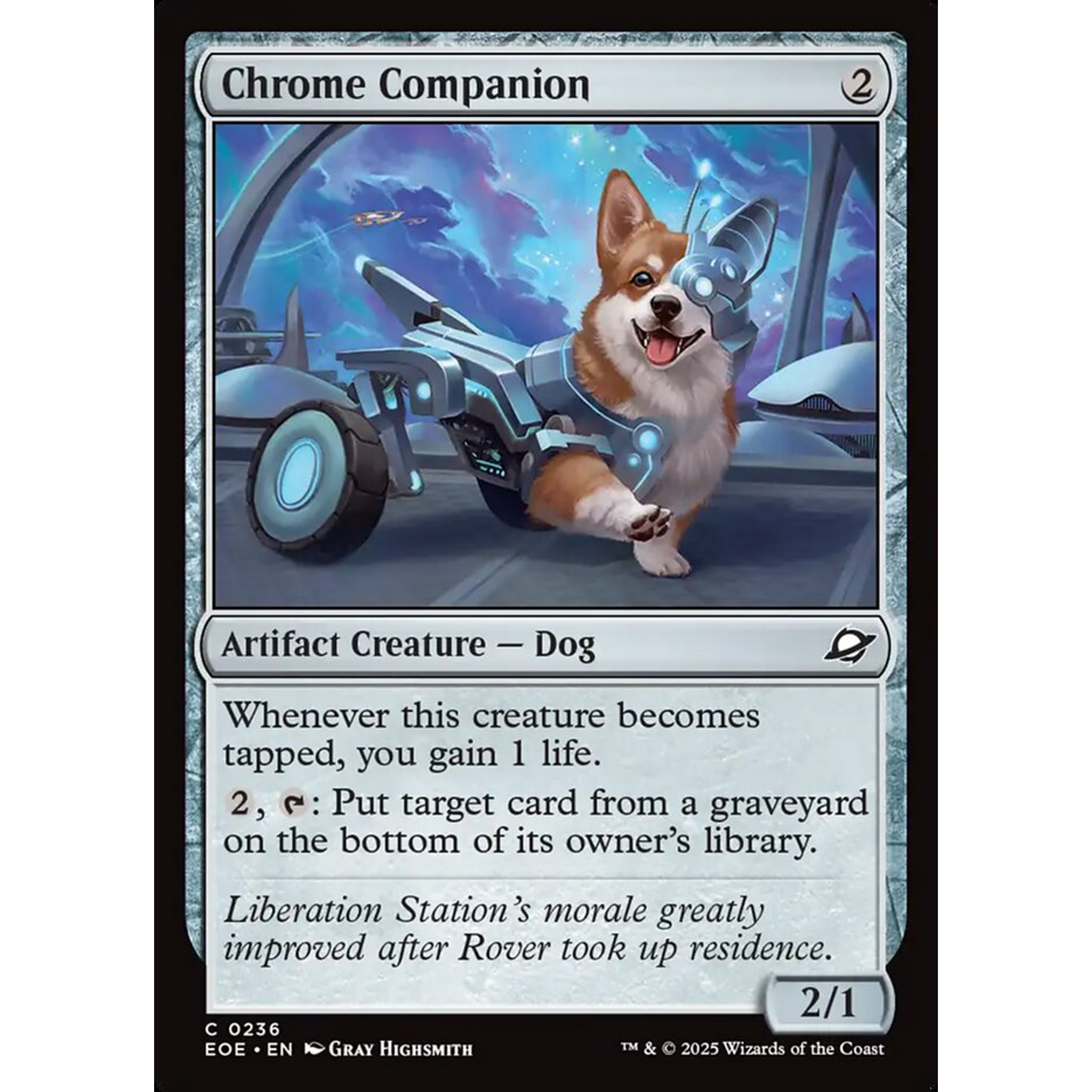 Chrome Companion (EOE 236) — Moore Collectables UK
