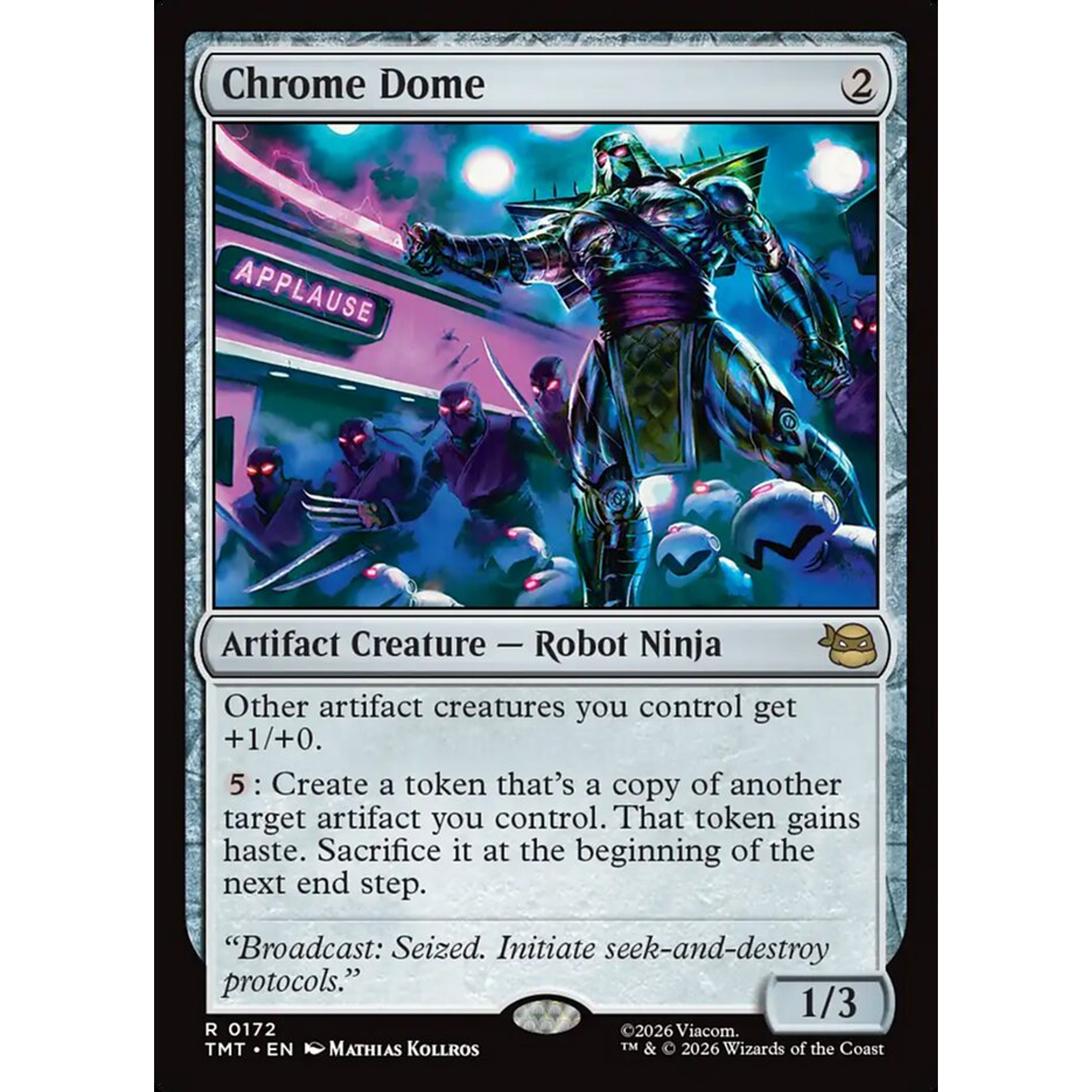 Chrome Dome (TMT 172) — Moore Collectables UK