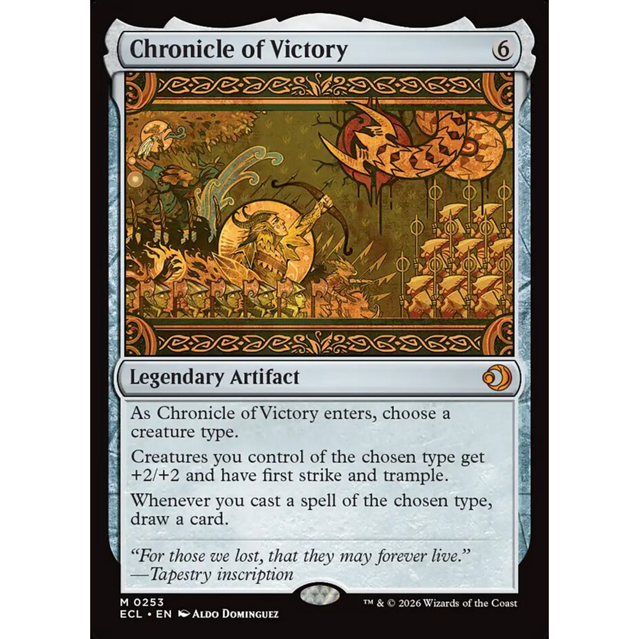 Chronicle of Victory (ECL 253) — Moore Collectables UK