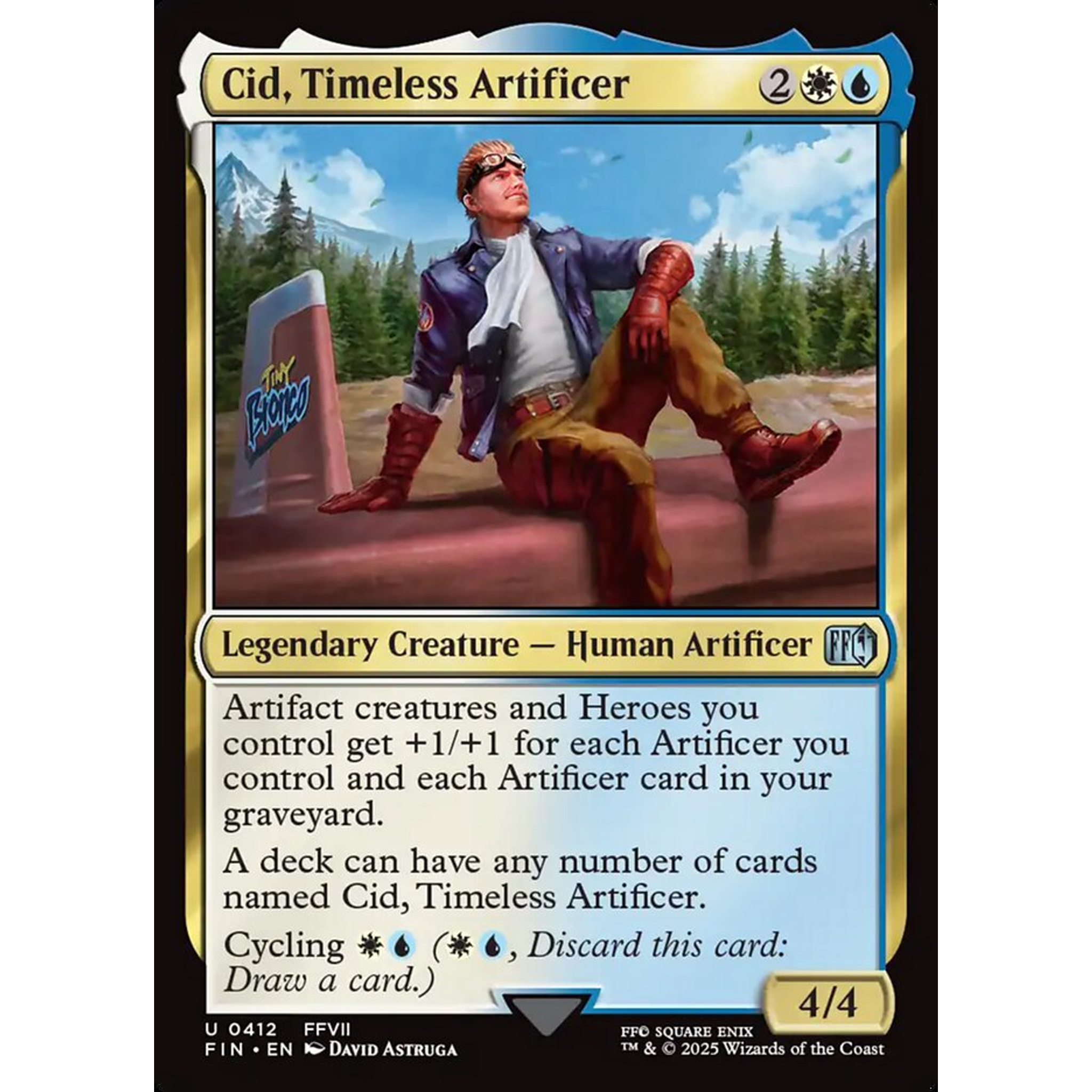 Cid, Timeless Artificer (FIN 412) — Moore Collectables UK