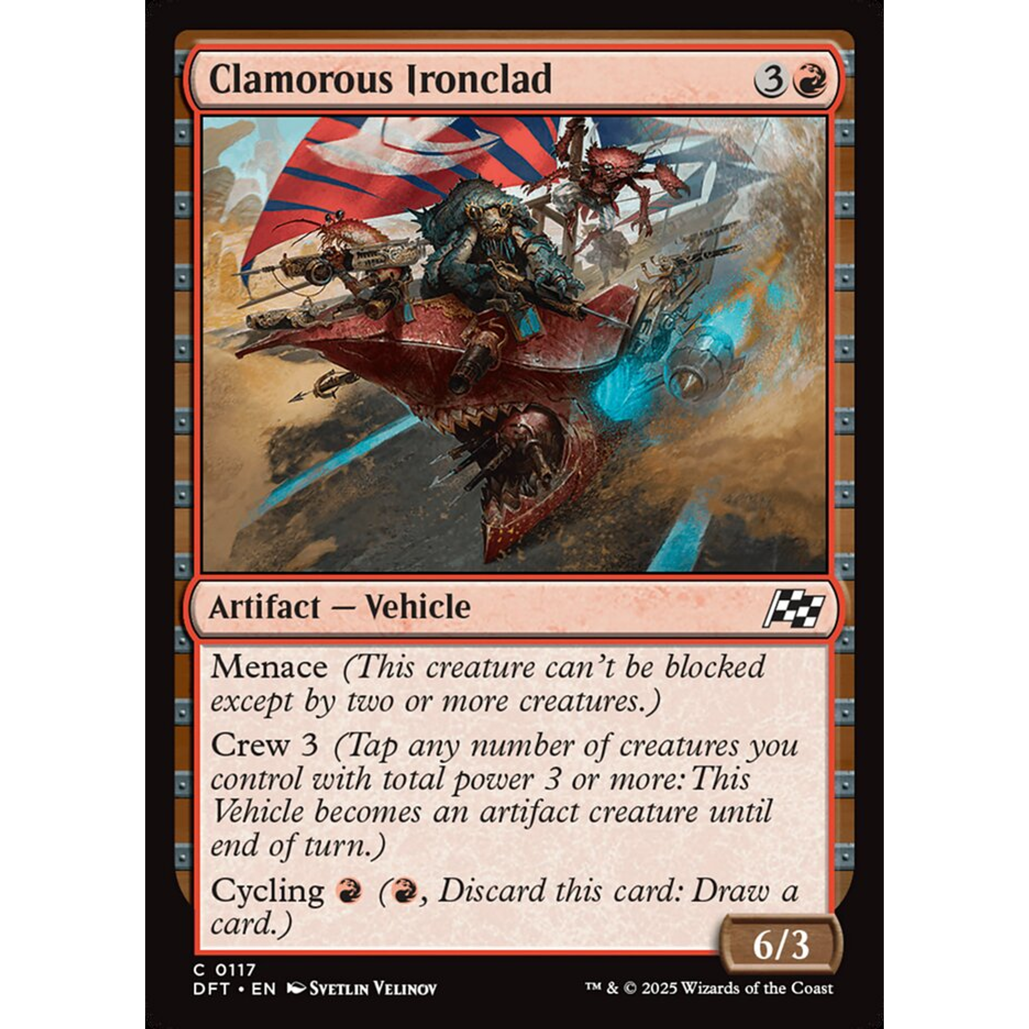 Clamorous Ironclad (DFT 117) — Moore Collectables UK