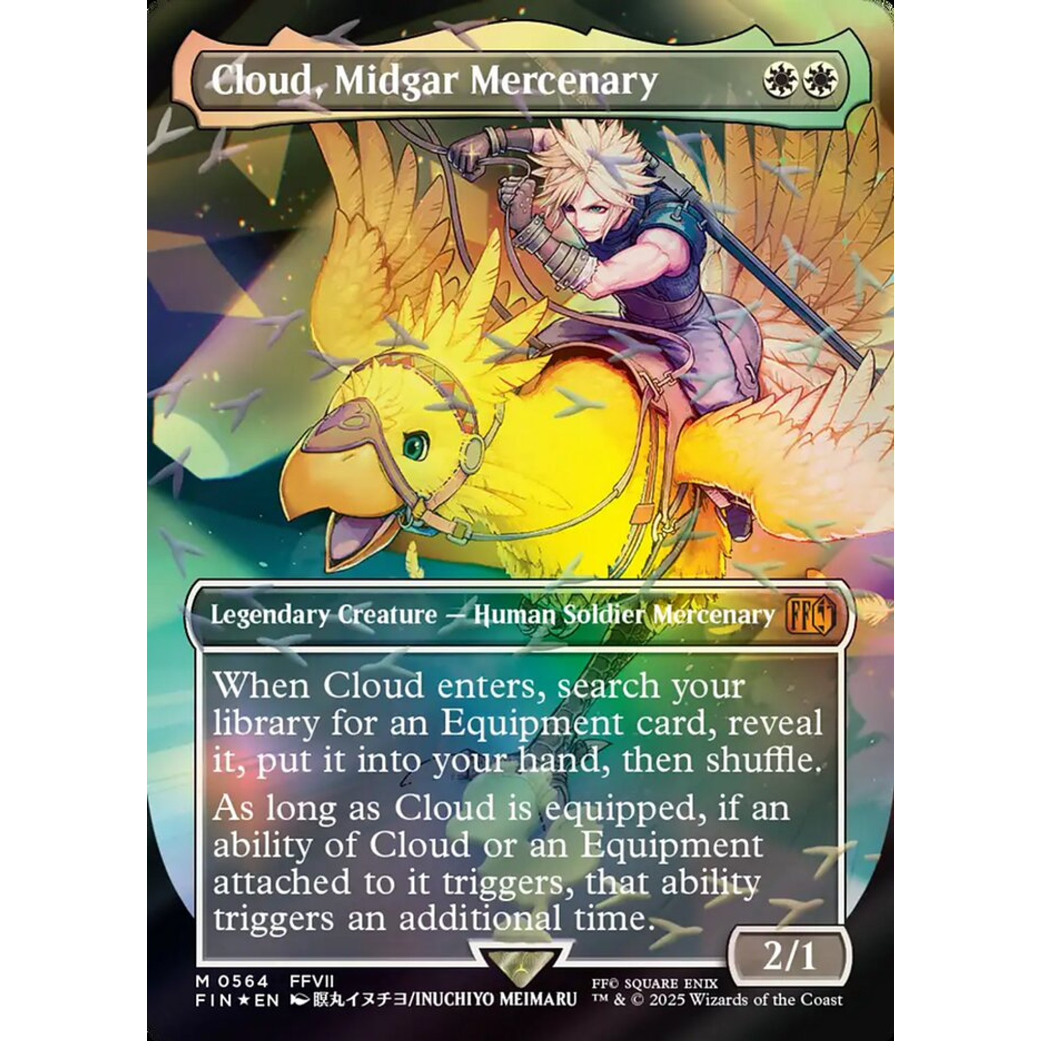 Cloud, Midgar Mercenary (FIN 564) — Moore Collectables UK