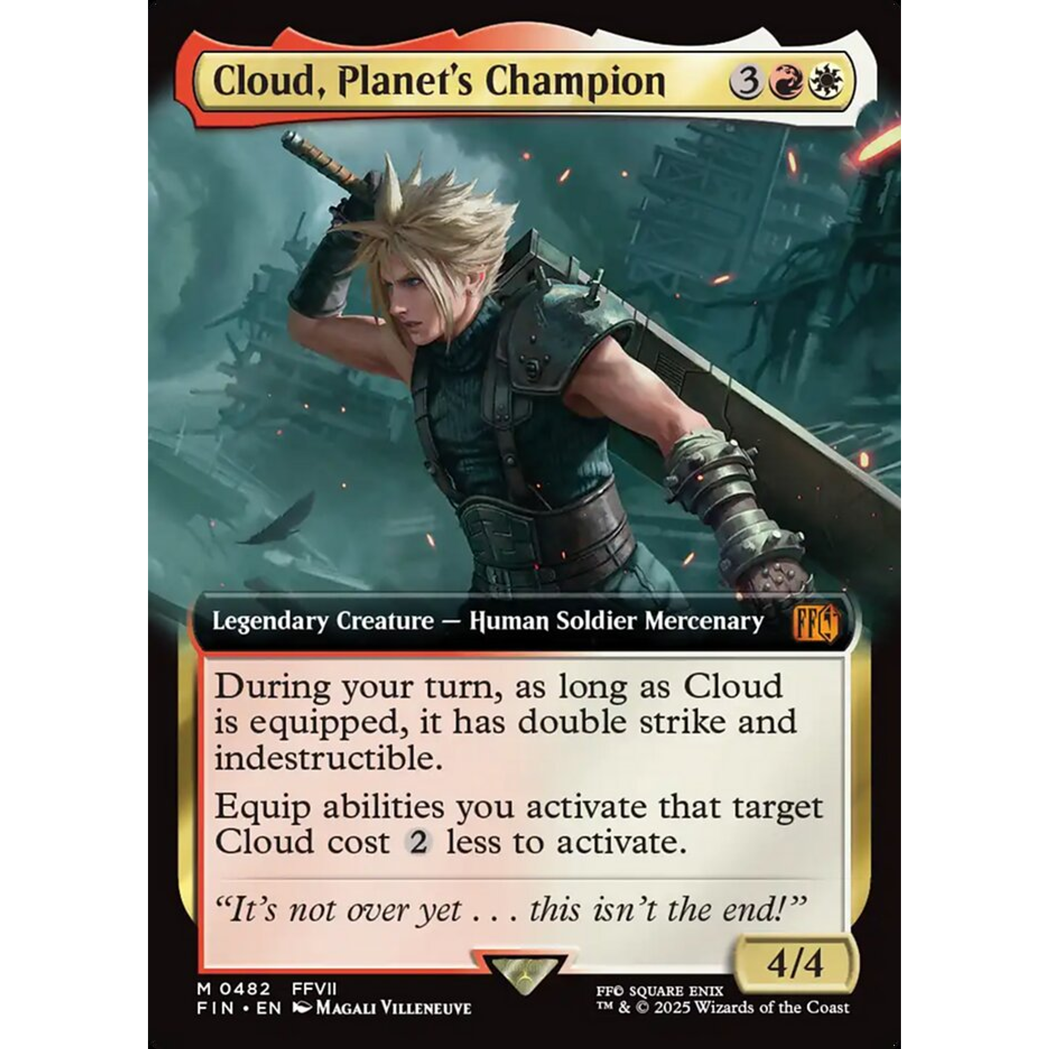 Cloud, Planet's Champion (FIN 482) — Moore Collectables UK