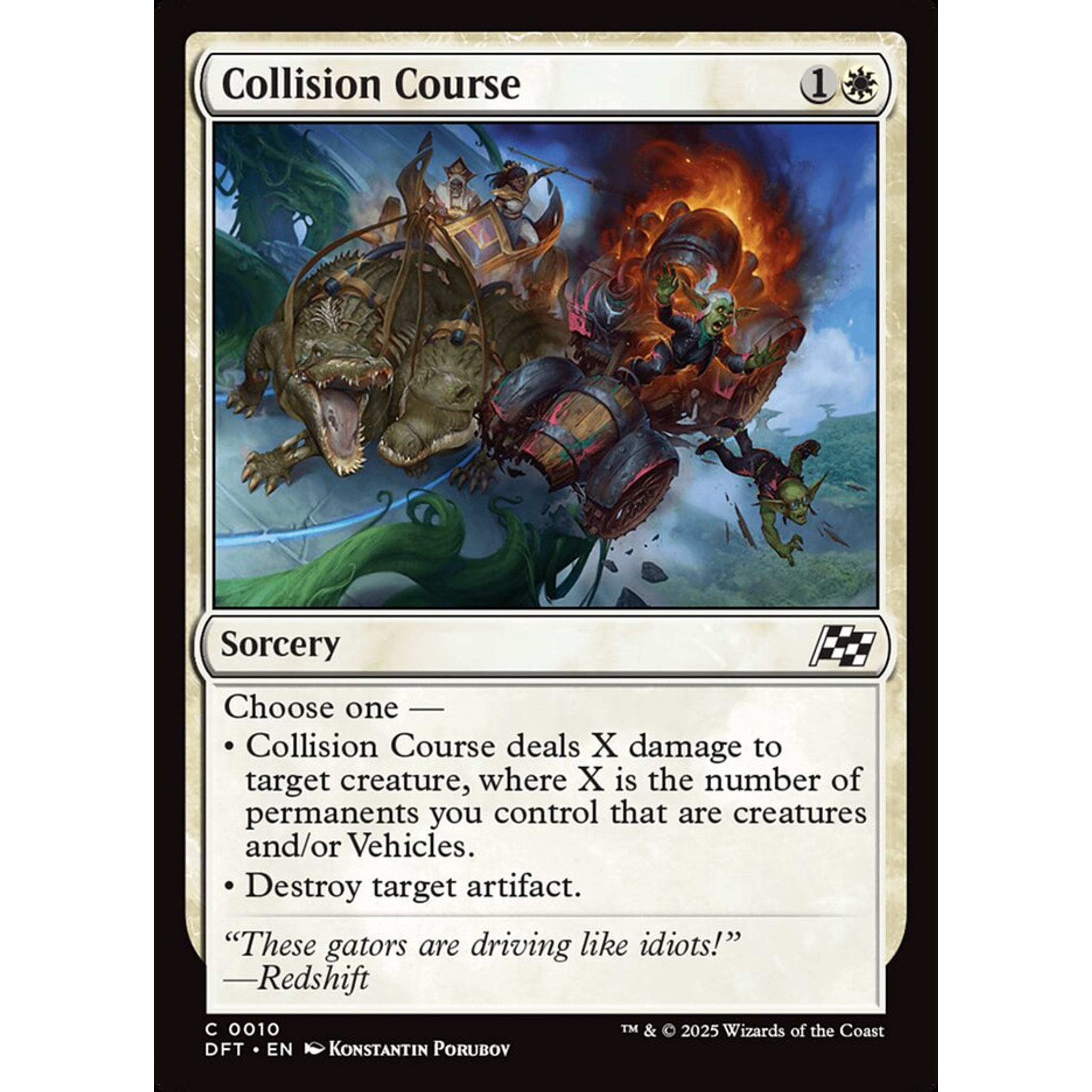 Collision Course (DFT 10) — Moore Collectables UK