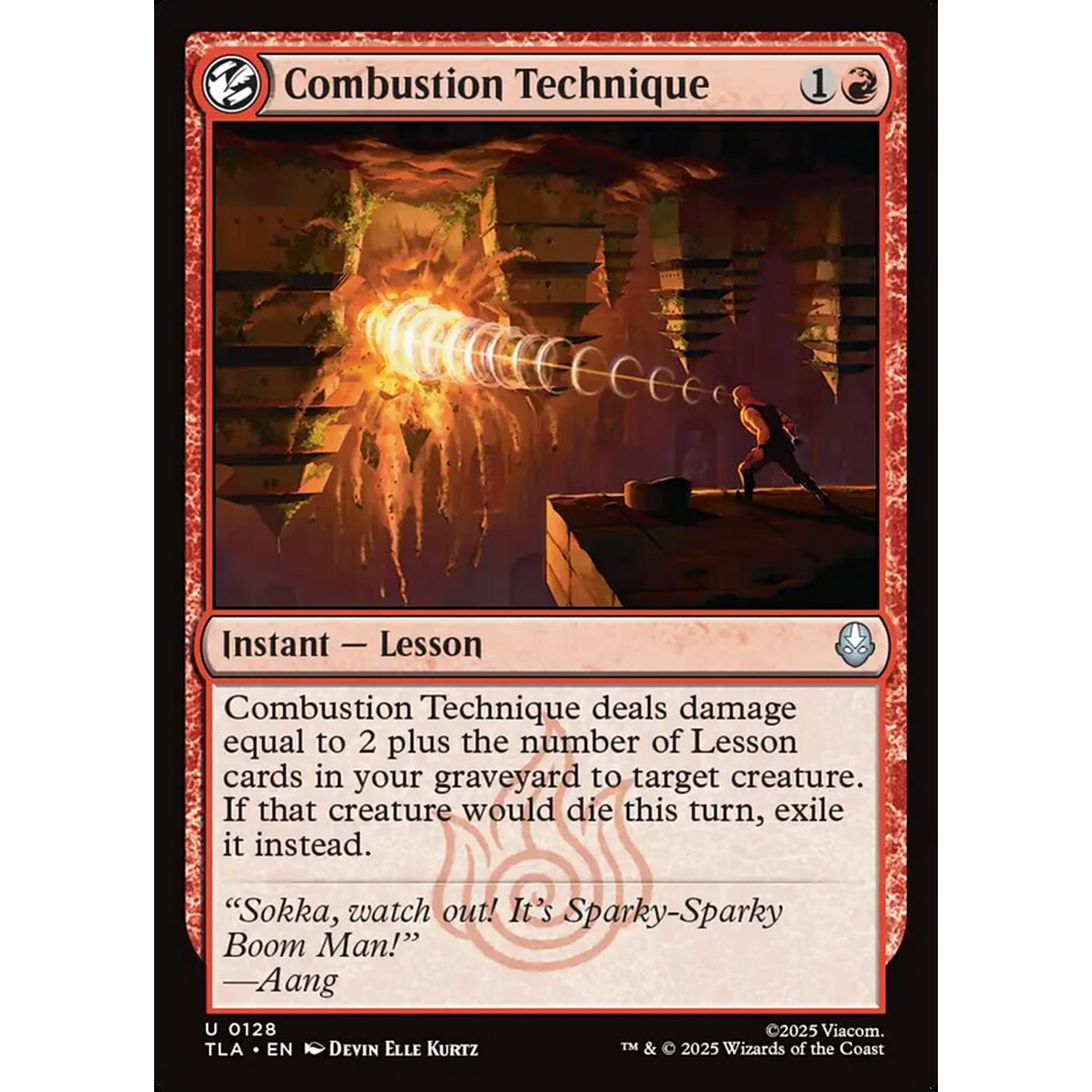 Combustion Technique (TLA 128) — Moore Collectables UK