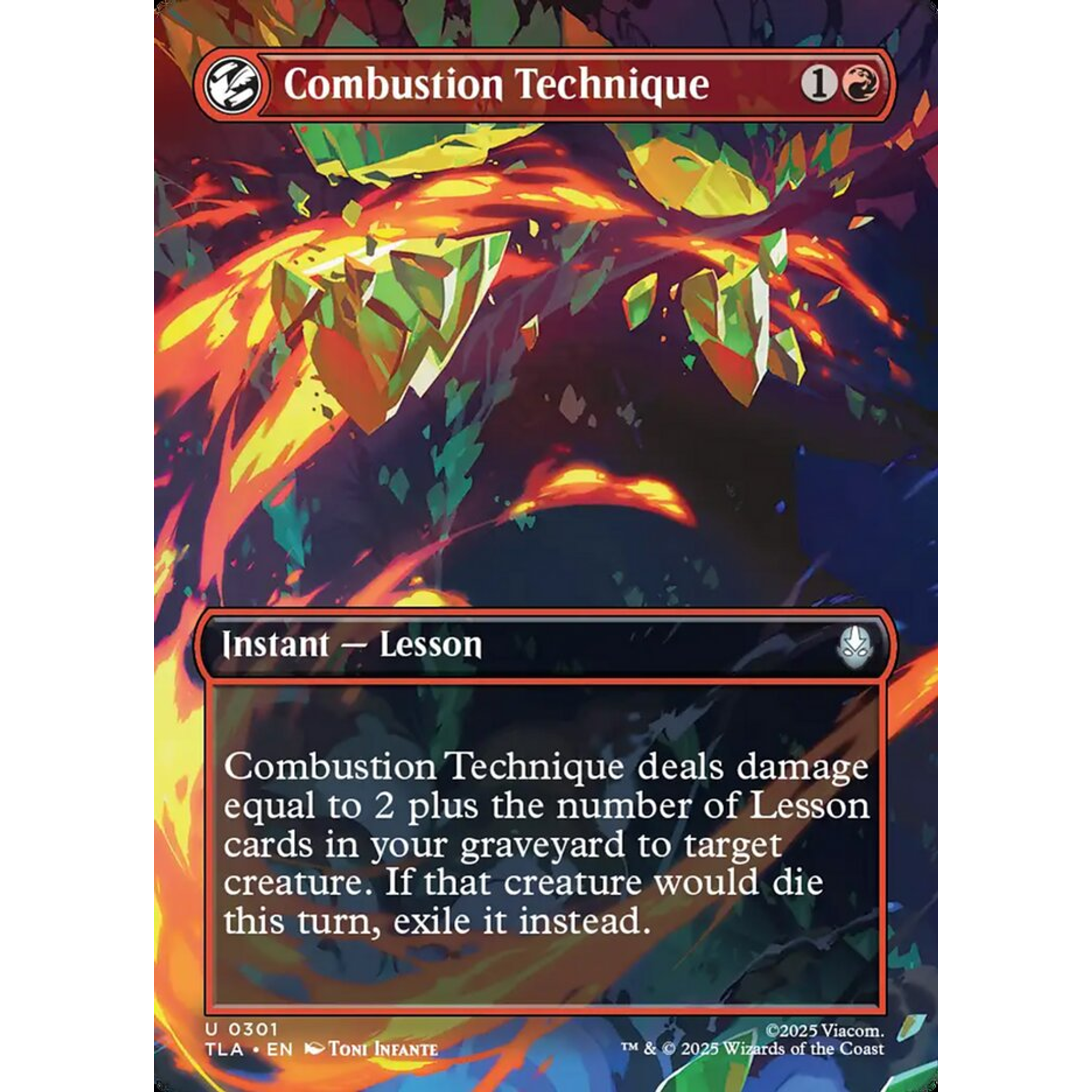 Combustion Technique (TLA 301) — Moore Collectables UK
