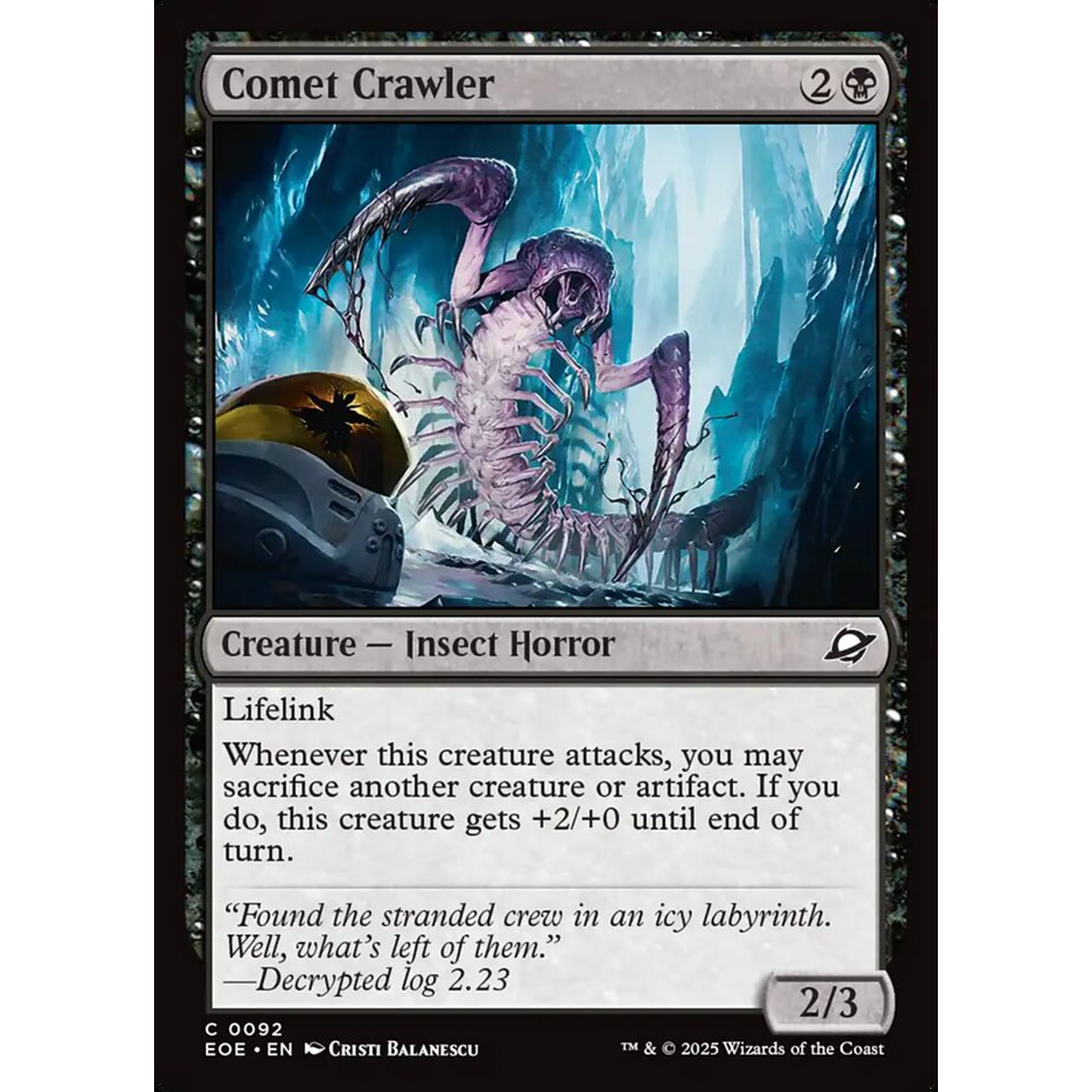 Comet Crawler (EOE 92) — Moore Collectables UK
