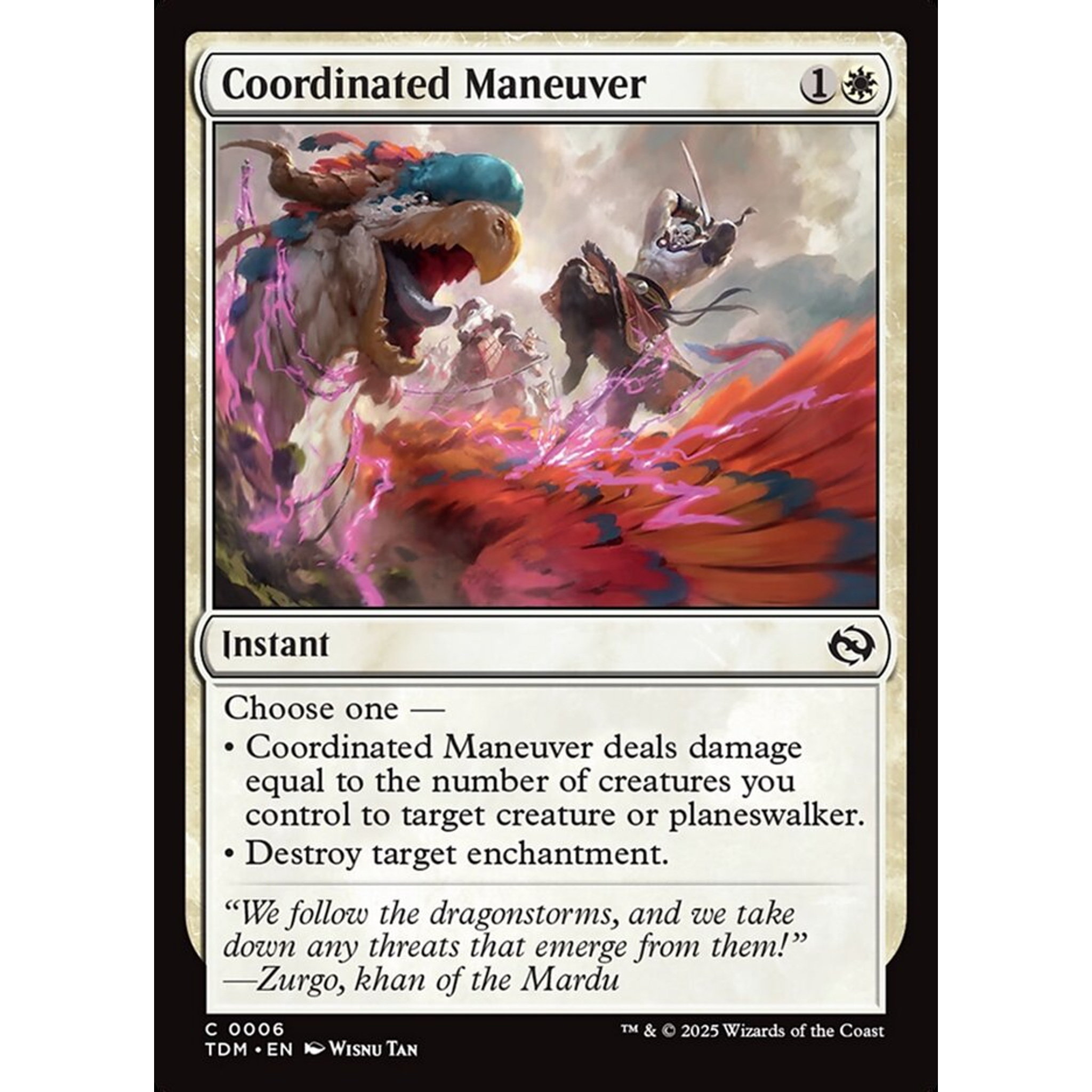 Coordinated Maneuver (TDM 6) — Moore Collectables UK