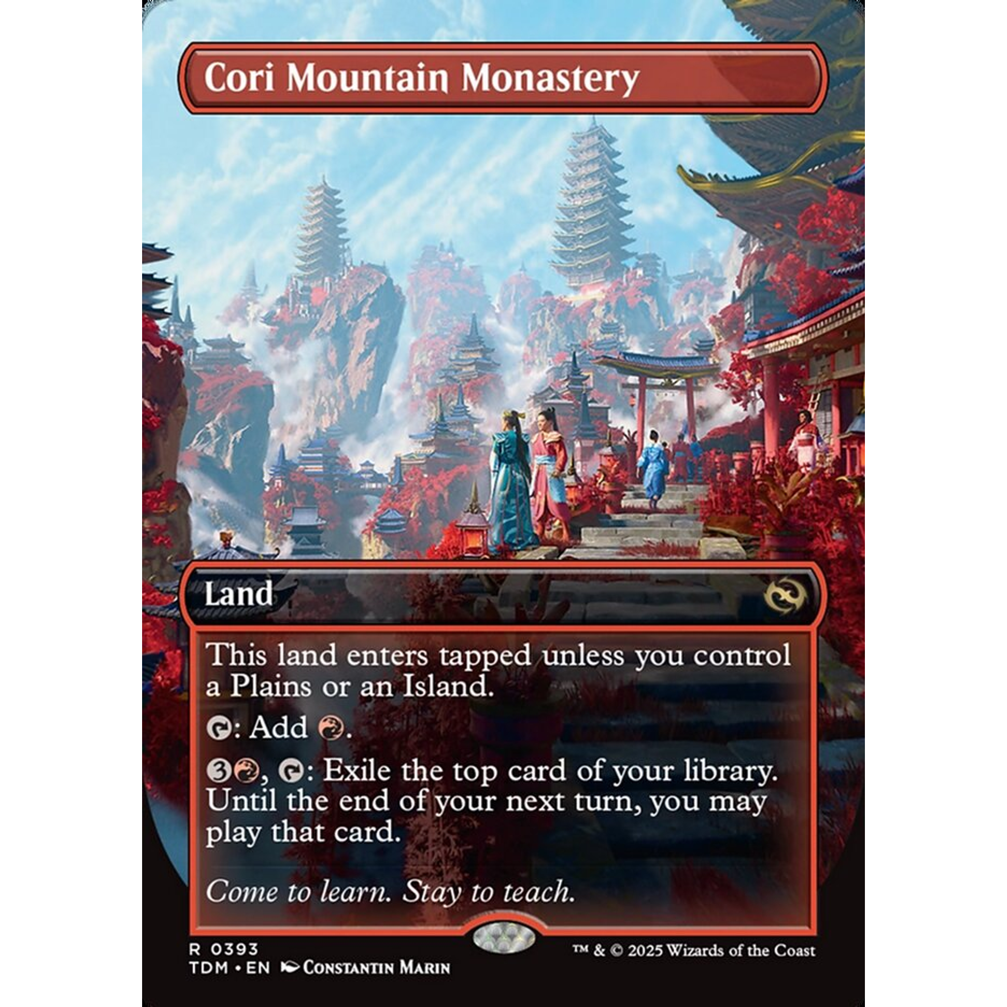 Cori Mountain Monastery (TDM 393) — Moore Collectables UK