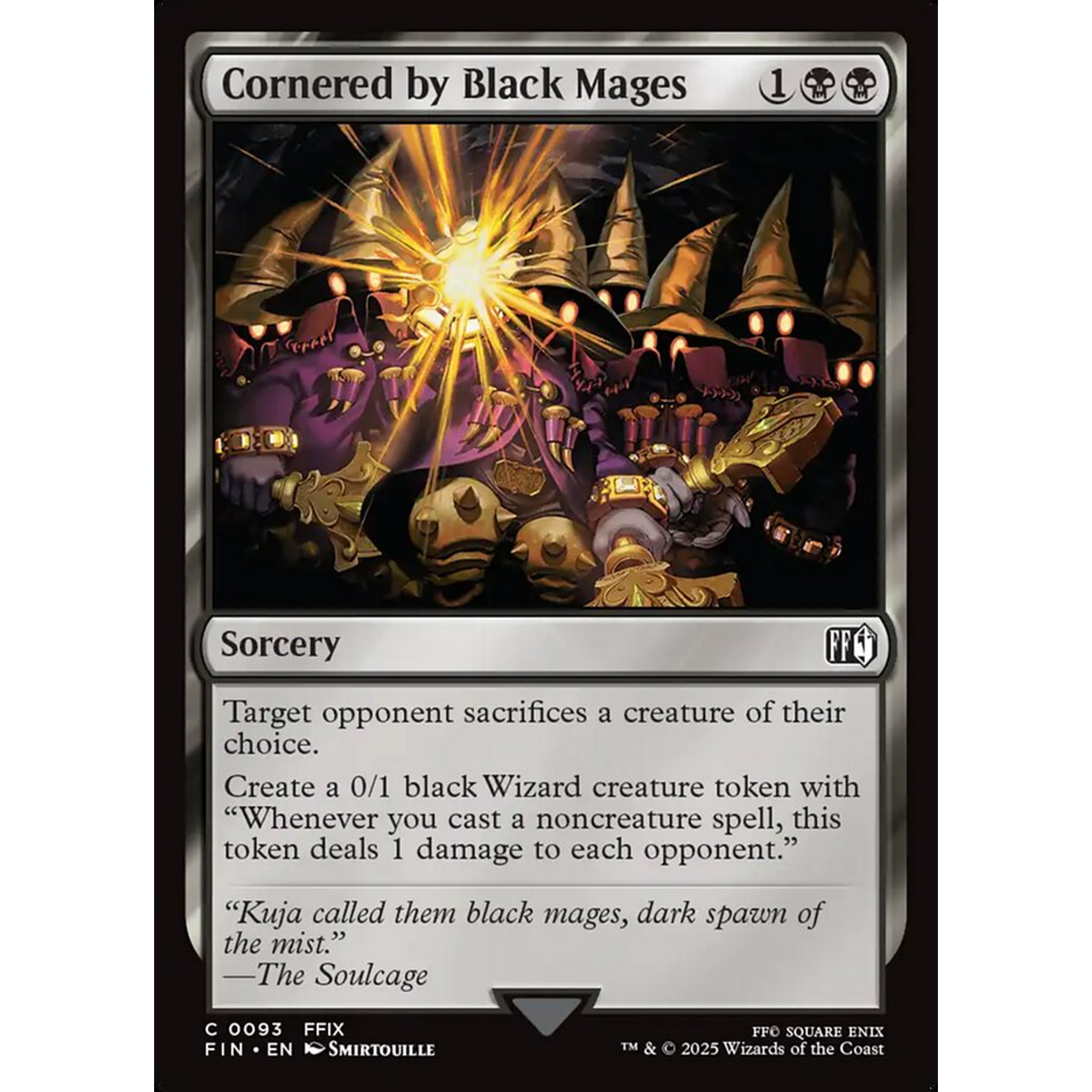 Cornered by Black Mages (FIN 93) — Moore Collectables UK