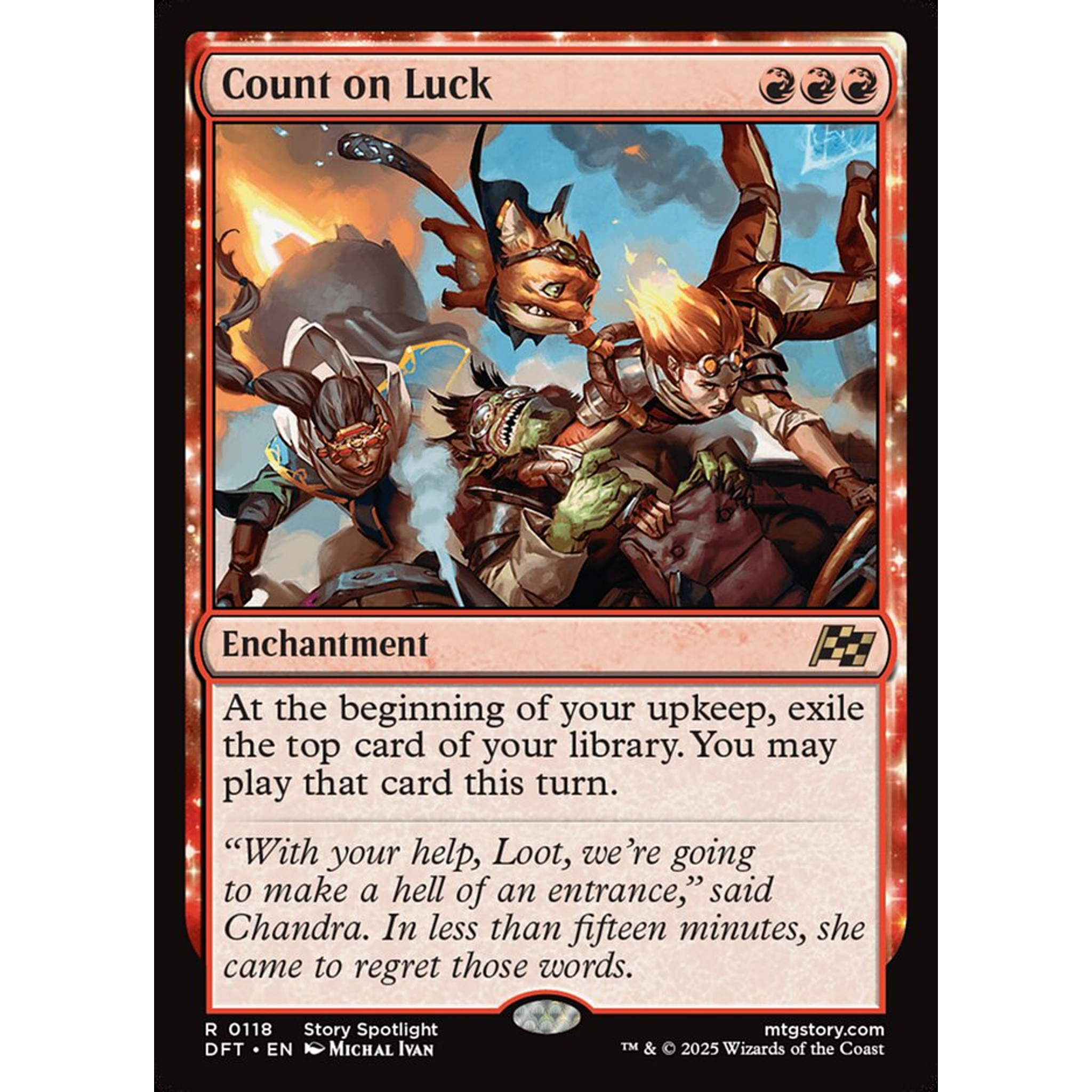 Count on Luck (DFT 118) — Moore Collectables UK