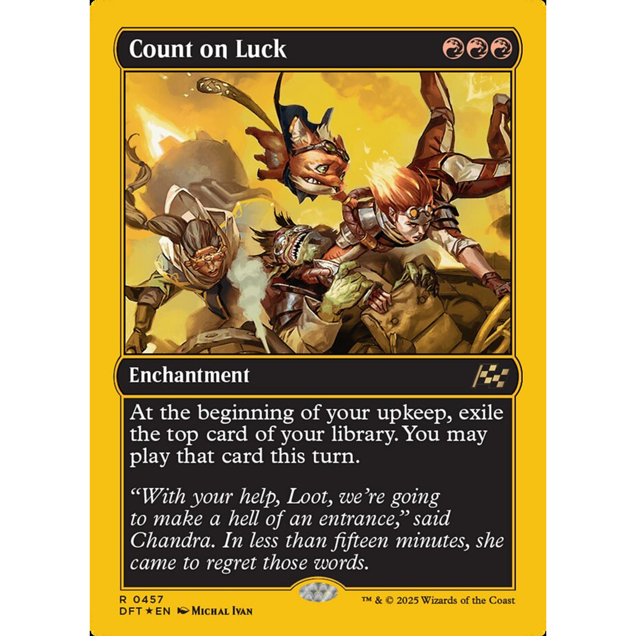 Count on Luck (DFT 457) — Moore Collectables UK