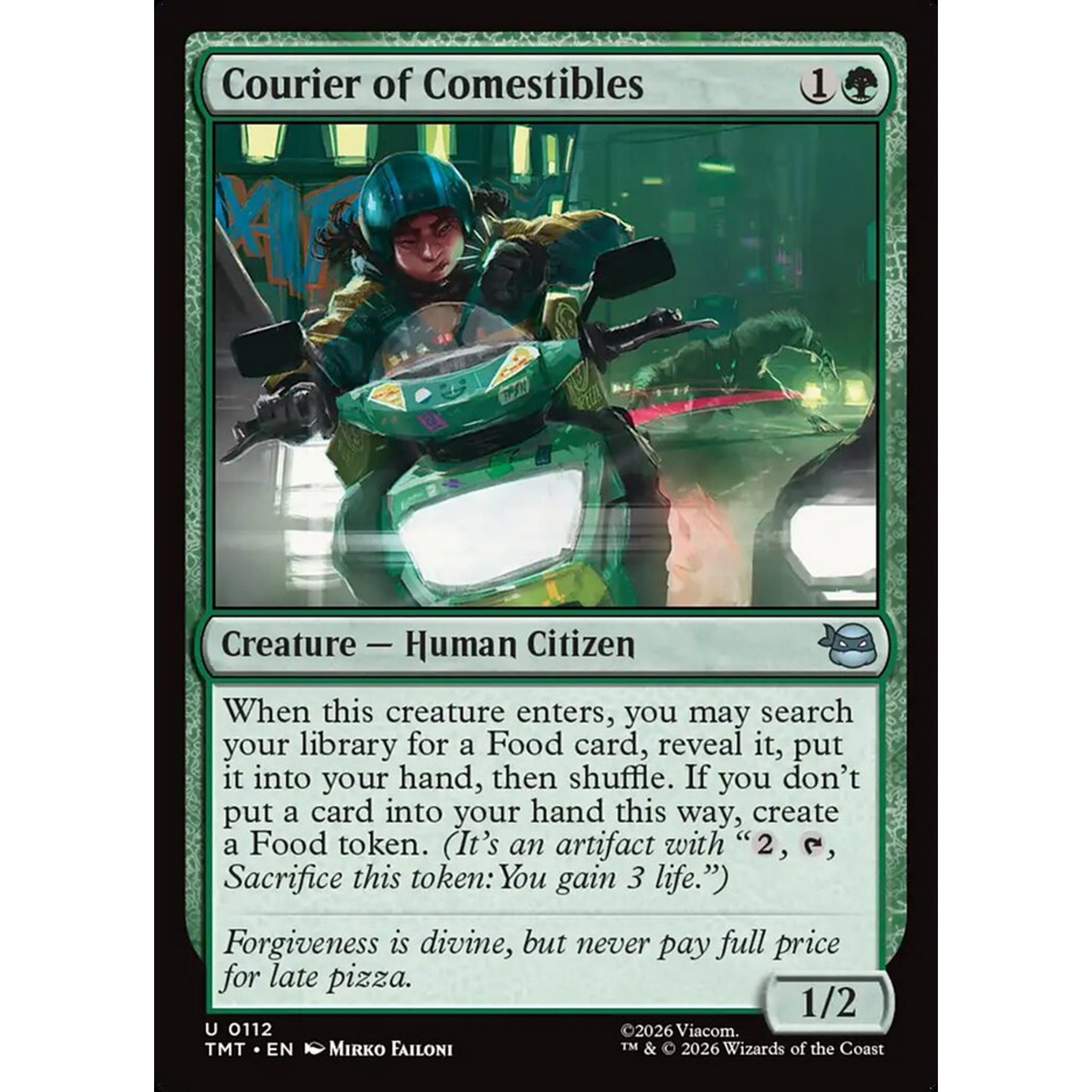 Courier of Comestibles (TMT 112) — Moore Collectables UK