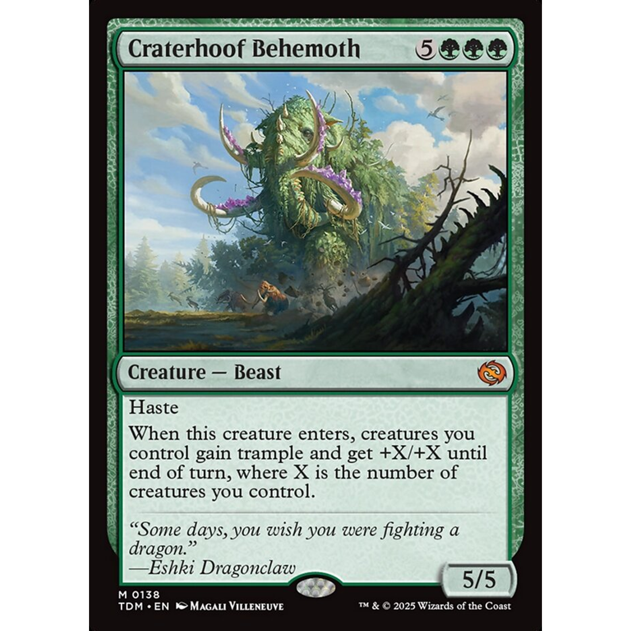 Craterhoof Behemoth (TDM 138) — Moore Collectables UK