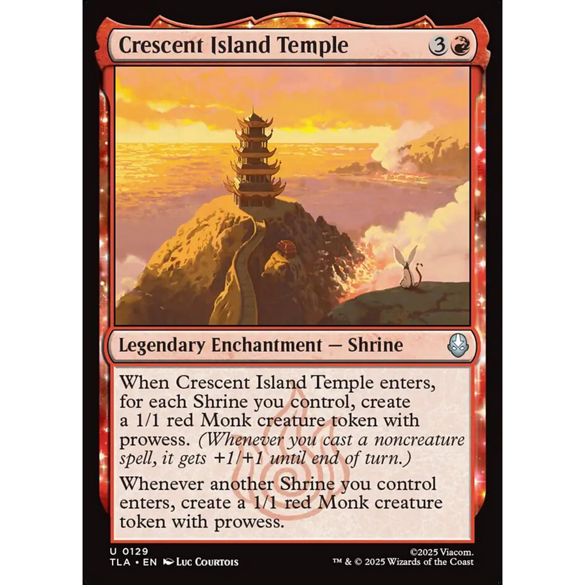 Crescent Island Temple (TLA 129) — Moore Collectables UK