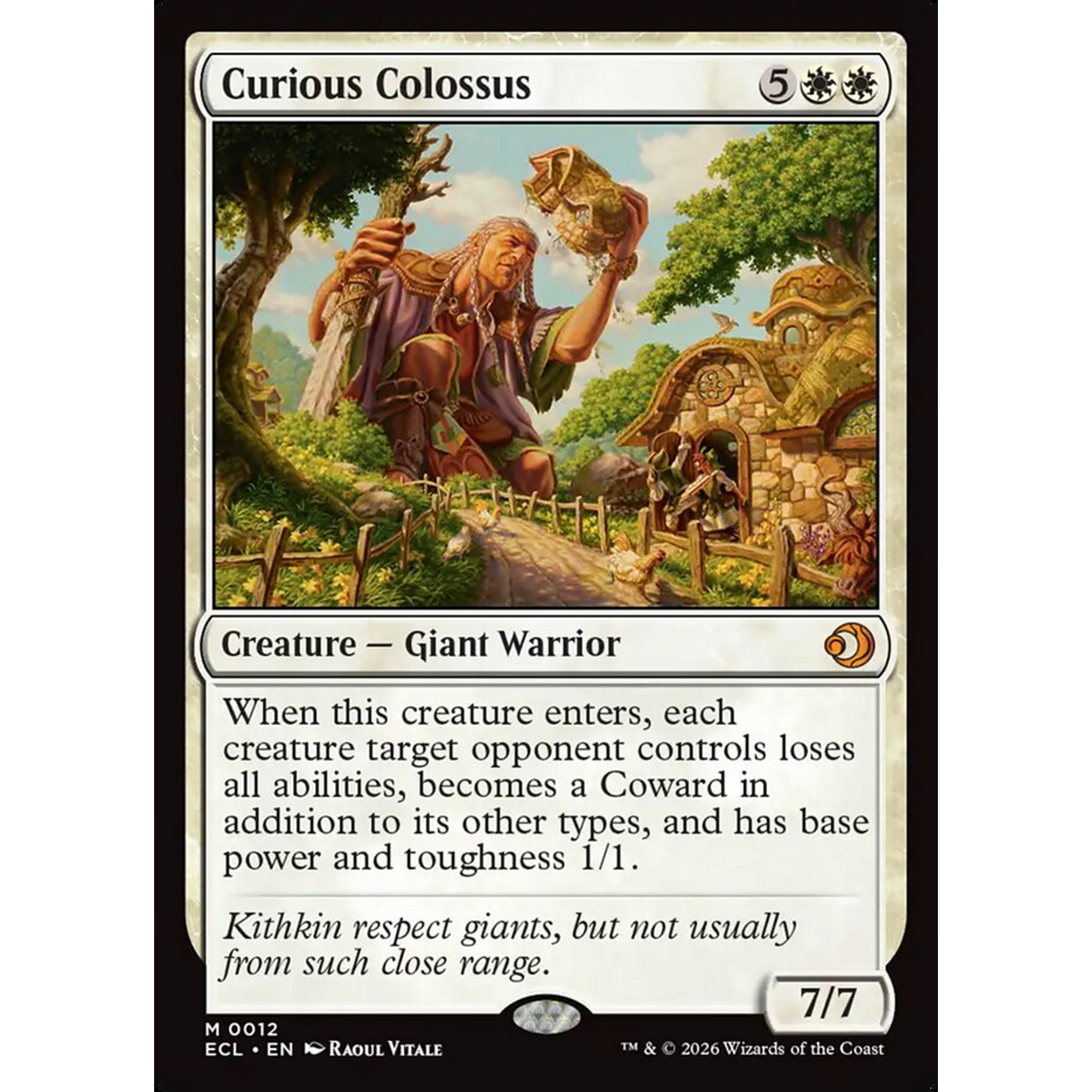 Curious Colossus (ECL 12) — Moore Collectables UK