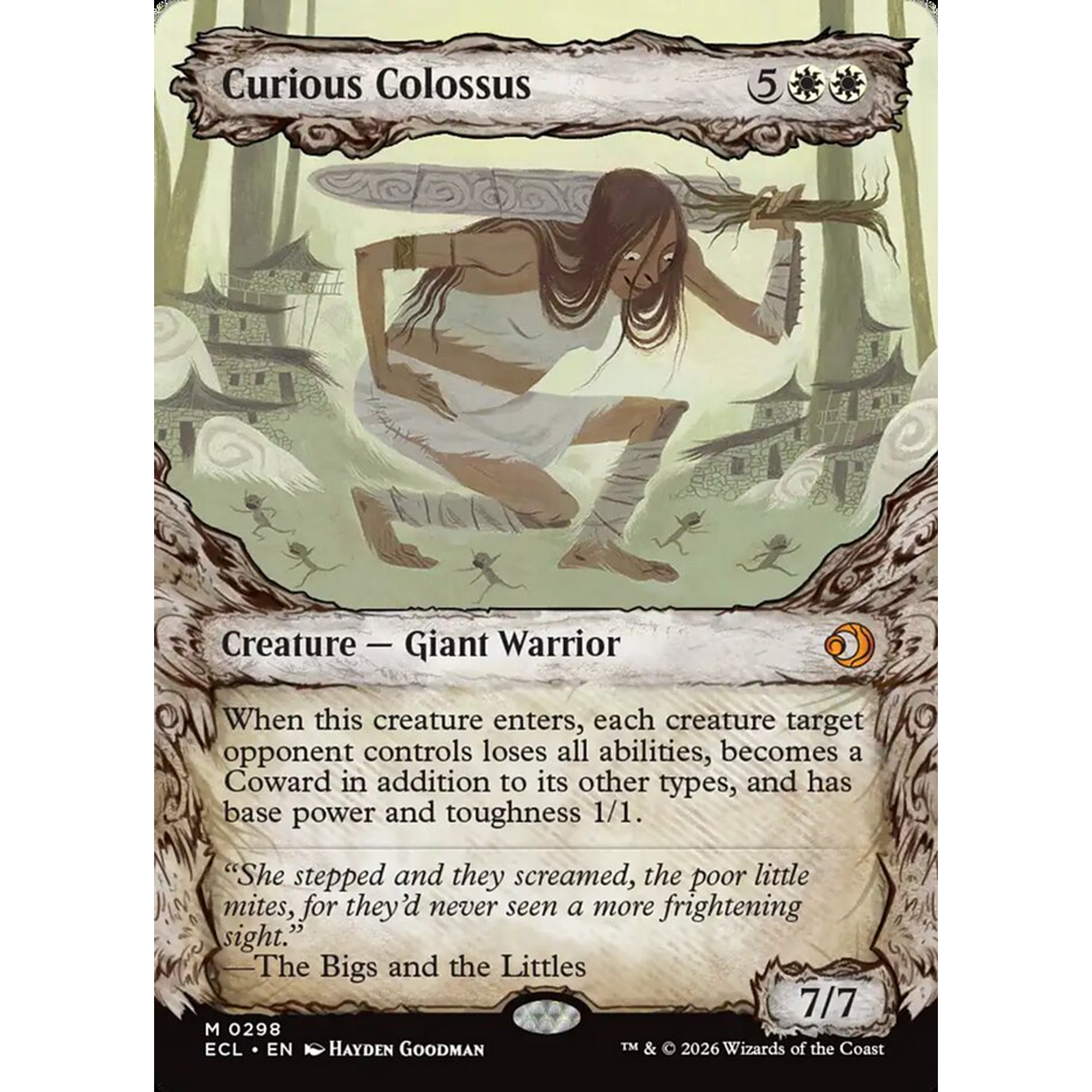 Curious Colossus (ECL 298) — Moore Collectables UK