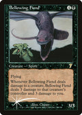 Bellowing Fiend – Rare Magic: The Gathering card from Seventh Edition (#119★)