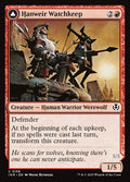 Hanweir Watchkeep // Bane of Hanweir – Common Magic: The Gathering card from Innistrad Remastered (#158)