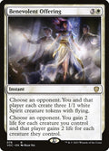 Benevolent Offering – Rare Magic: The Gathering card from Crimson Vow Commander (#78)