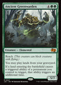Ancient Greenwarden – Mythic Magic: The Gathering card from Foundations Jumpstart (#627)