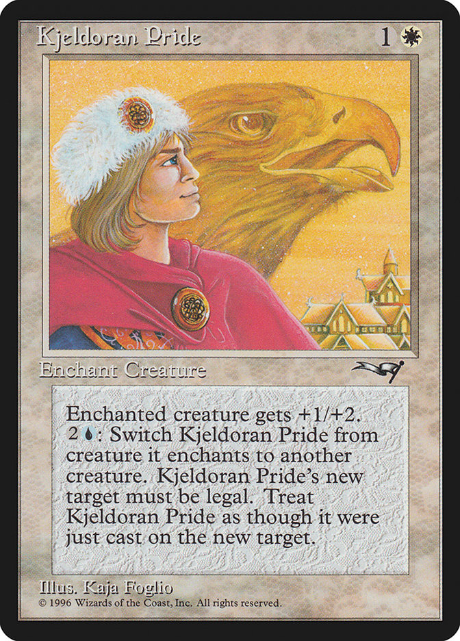 Kjeldoran Pride – Common Magic: The Gathering card from Alliances (#9a)