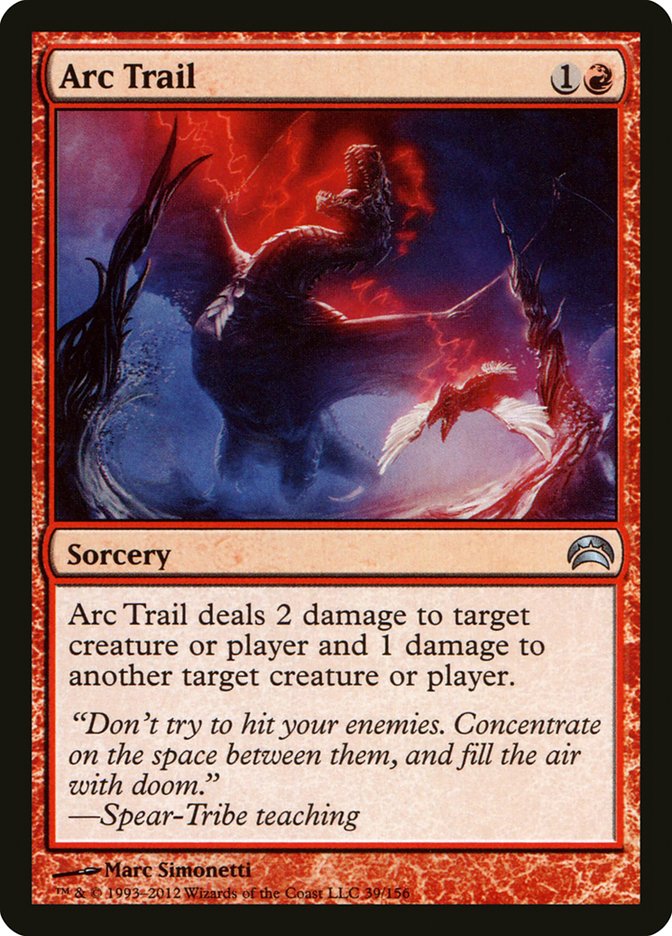 Arc Trail – Uncommon Magic: The Gathering card from Planechase 2012 (#39)