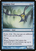 Tempest Owl – Common Magic: The Gathering card from Zendikar (#72)